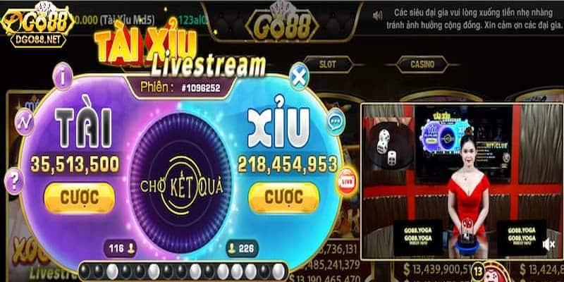 Ưu điểm của live tài xỉu Go88 so với các sòng bạc khác